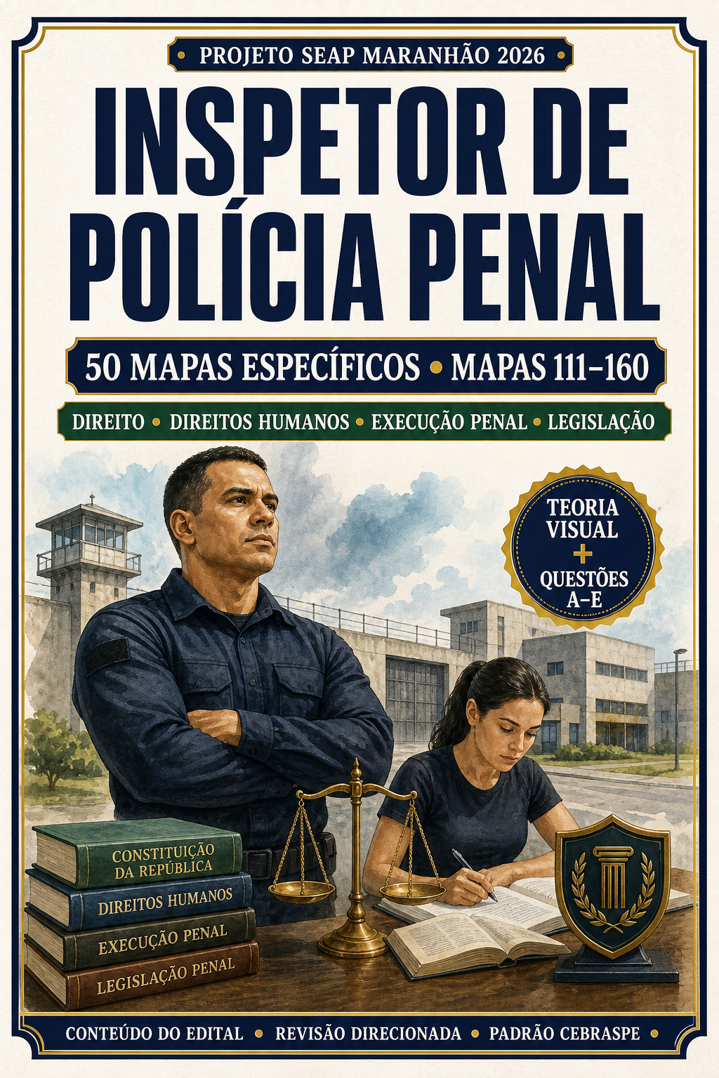 Capa da trilha Inspetor de Polícia Penal