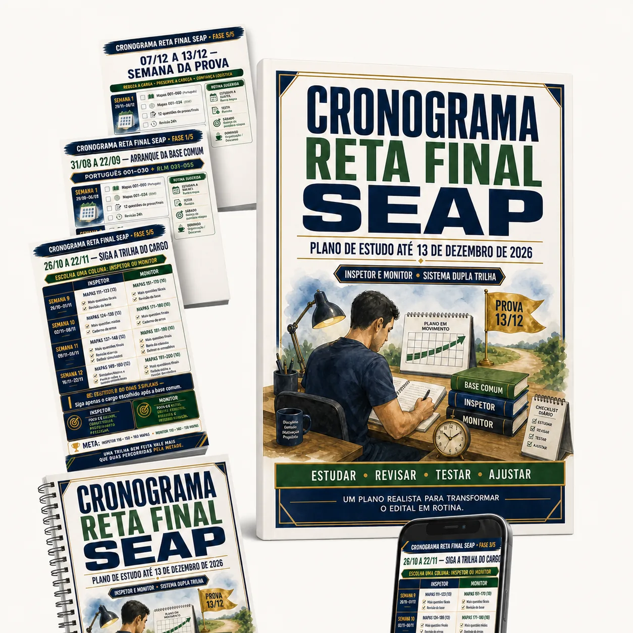 Mockup do Cronograma Reta Final SEAP
