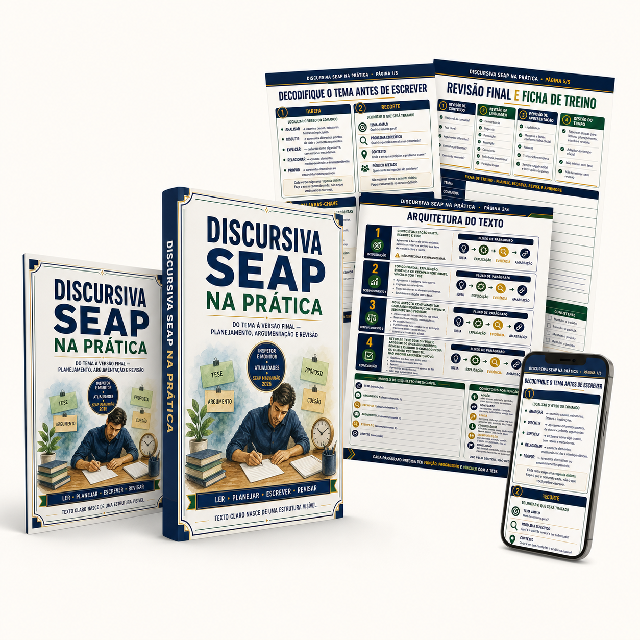 Mockup da Discursiva SEAP na Prática