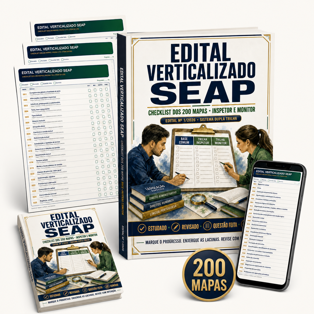 Mockup do Edital Verticalizado SEAP